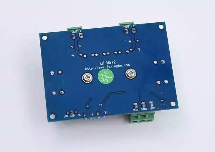 Цифровой усилитель мощности. Стерео XH-M572 TPA3116D2 2X120W. Оригинал