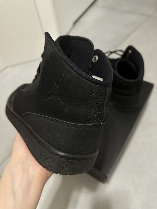 Czarne Sneakersy Nike Air Jordan Excutive Triple Black