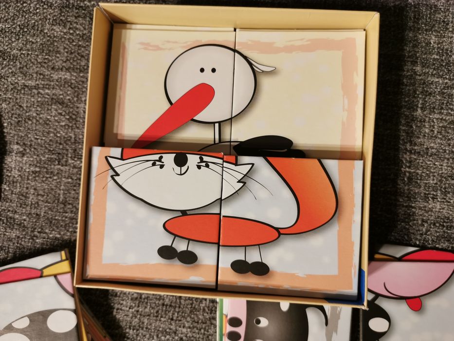 Układanka dla najmłodszych zwierzątka Epideixis