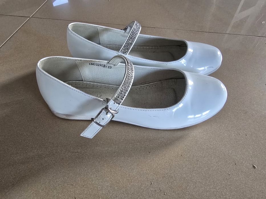 Baleriny komunijne Nelly Blue r.35