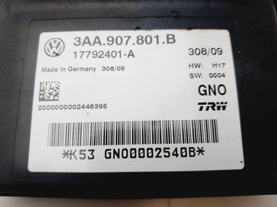 Unidade De Controle Do Freio De Mão Volkswagen Tiguan