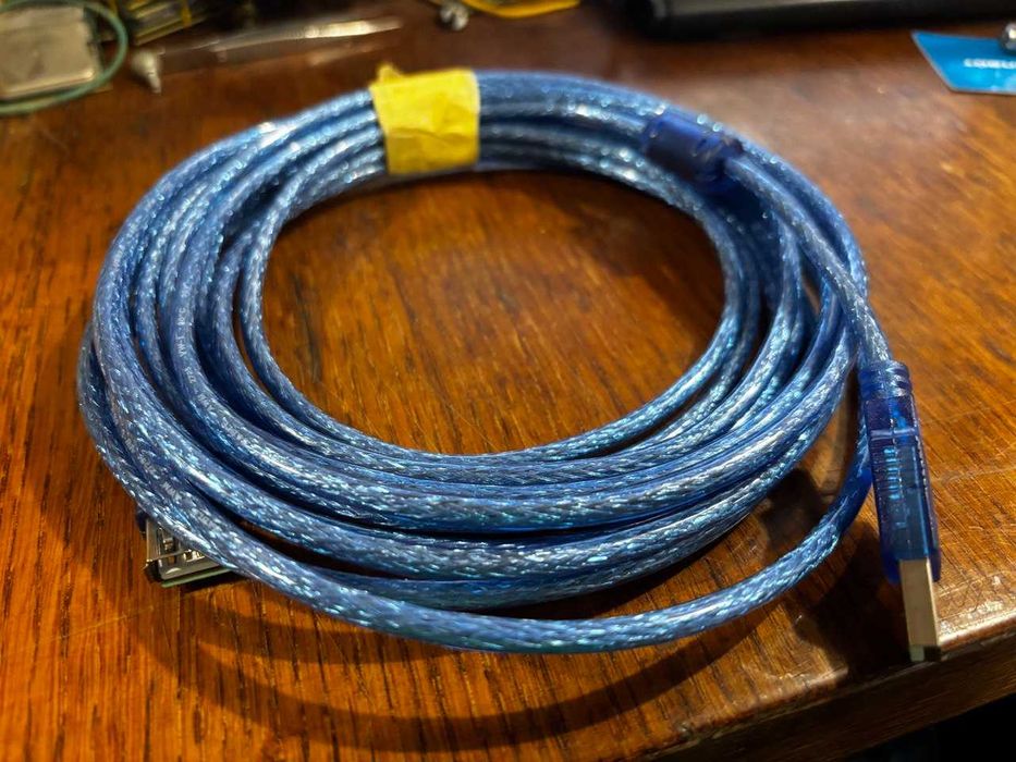 Кабель подовжувач USB 2.0 - 10, 15 метрів Б\В