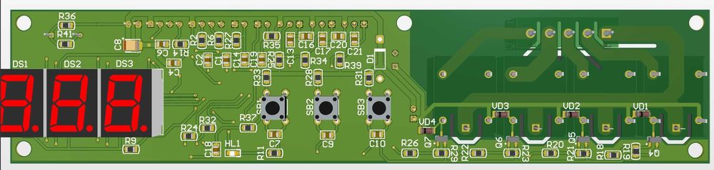 Универсальная плата хододильника