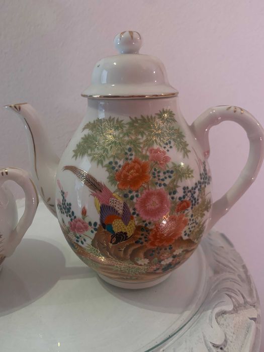 conjunto de café oriental