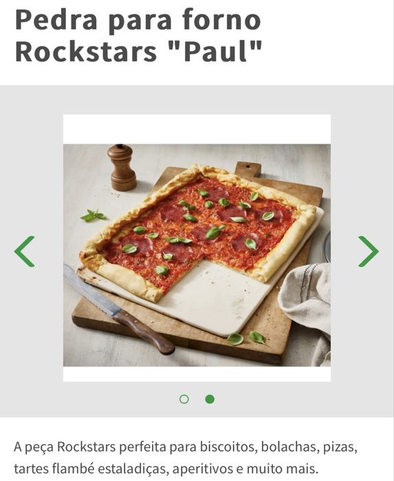 Pedra para forno Rockstars “PAUL” BIMBY NOVO