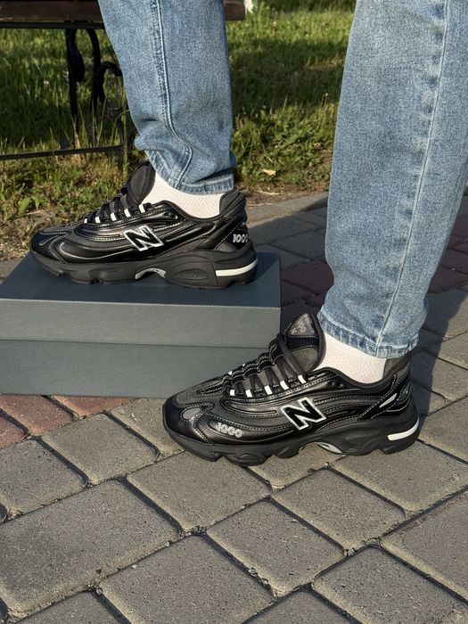 Чоловічі Кросівки New Balance 1000 Black Leather(42,43,44)original