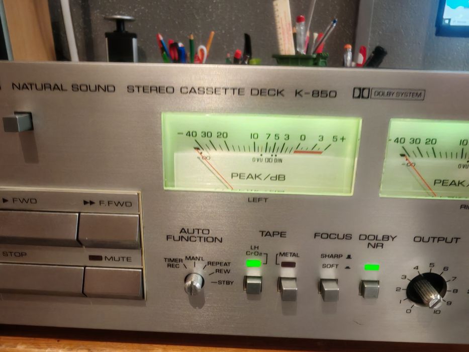 Gravador cassetes Yamaha K850