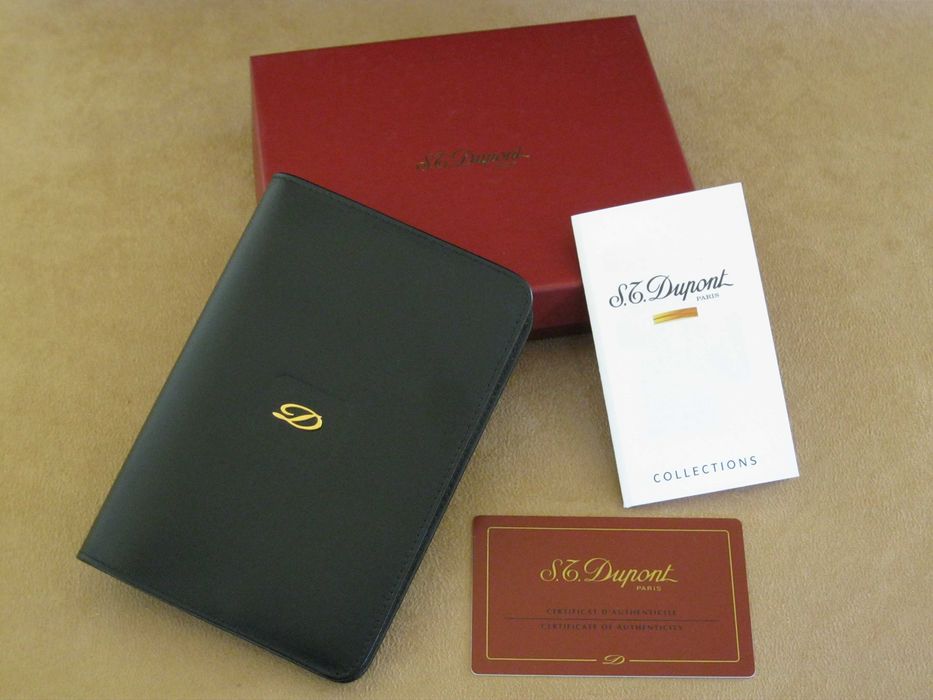 S.T.Dupont Agenda (Filofax) em Pele Original