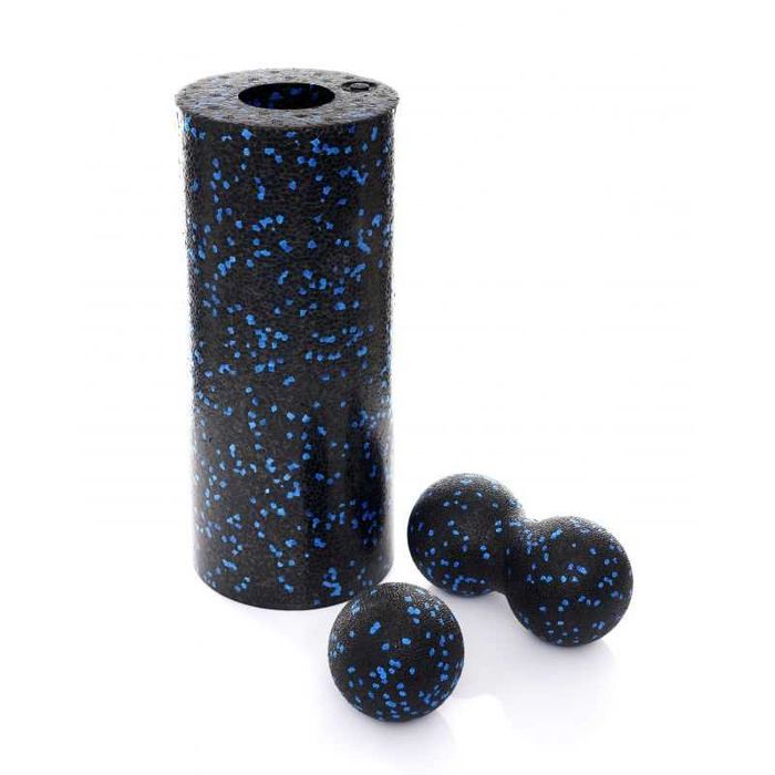 ROLLER WAŁEK PIŁKI do jogi YOGI ROLOWANIA masażu zestaw 3 w 1 KD11902