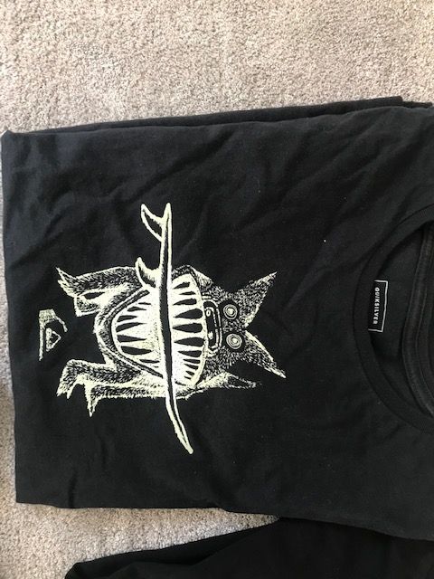 T shirts Billabong, Quicksilver 14 anos