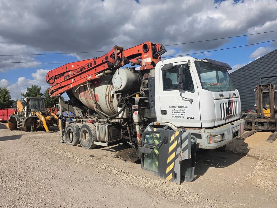 Iveco astra 8x4 2006 r. Silnik cursor 500 km.
