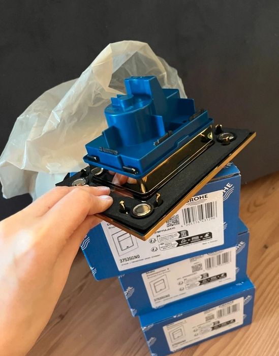 NOWY Przycisk Grohe Skate Cosmopolitan S, Brushed cool sunrise,