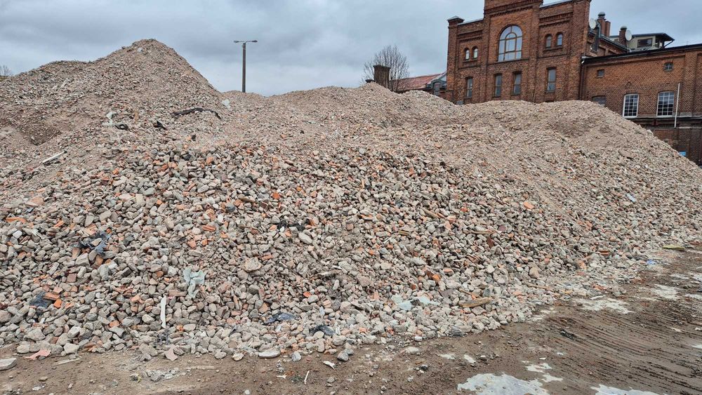 Gruz kruszony betonowy kruszywo