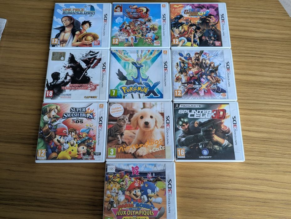 Продам ігри на нінтендо 3дс Nintendo 3ds pokemon resident mario