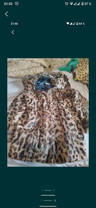 Шуба нутрия б у 44р (12) M-L