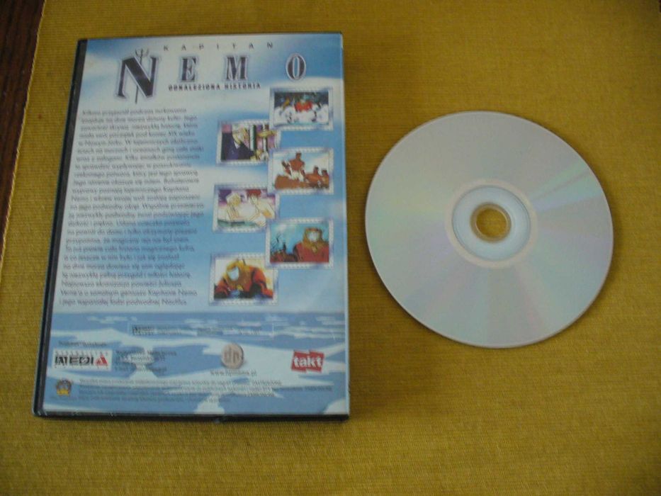 Płyta DVD bajka Kapitan Nemo
