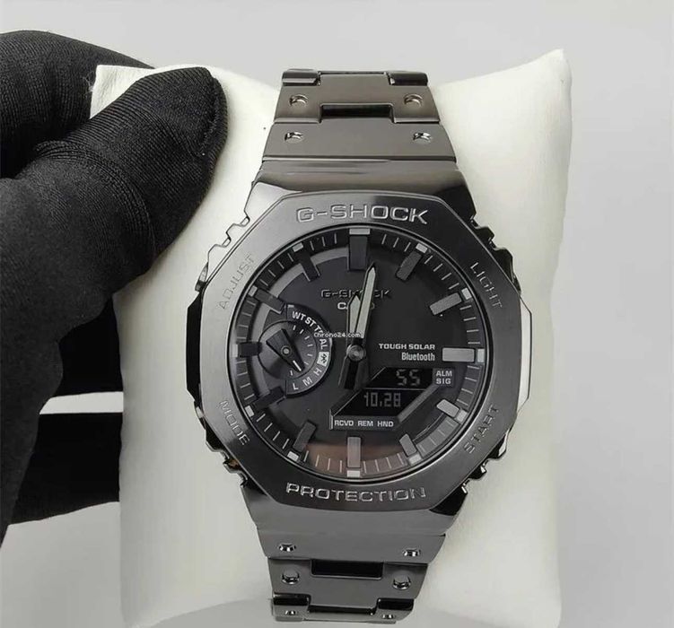 Мужские часы Casio GM-B 2100 Black Комплект чоловічий годинник