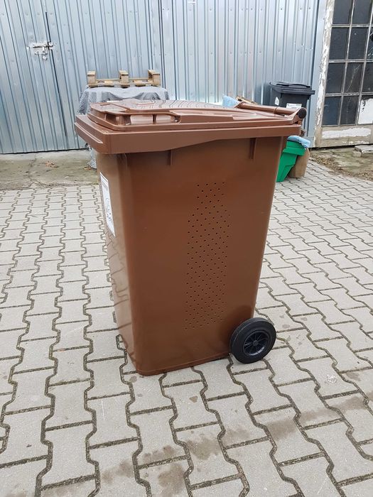 Pojemnik 240l na Bioodpady wersja Premium; segregacja śmieci bio Poznań ...