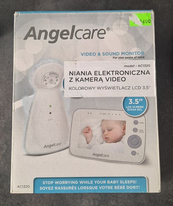 Niania elektroniczna z kamera plus monito oddechu