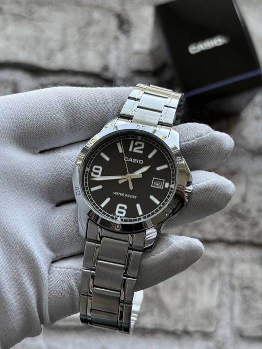 Нові та оригінальні! Гаранія 24 місяці! Часи Casio MTP-V004D-1B2