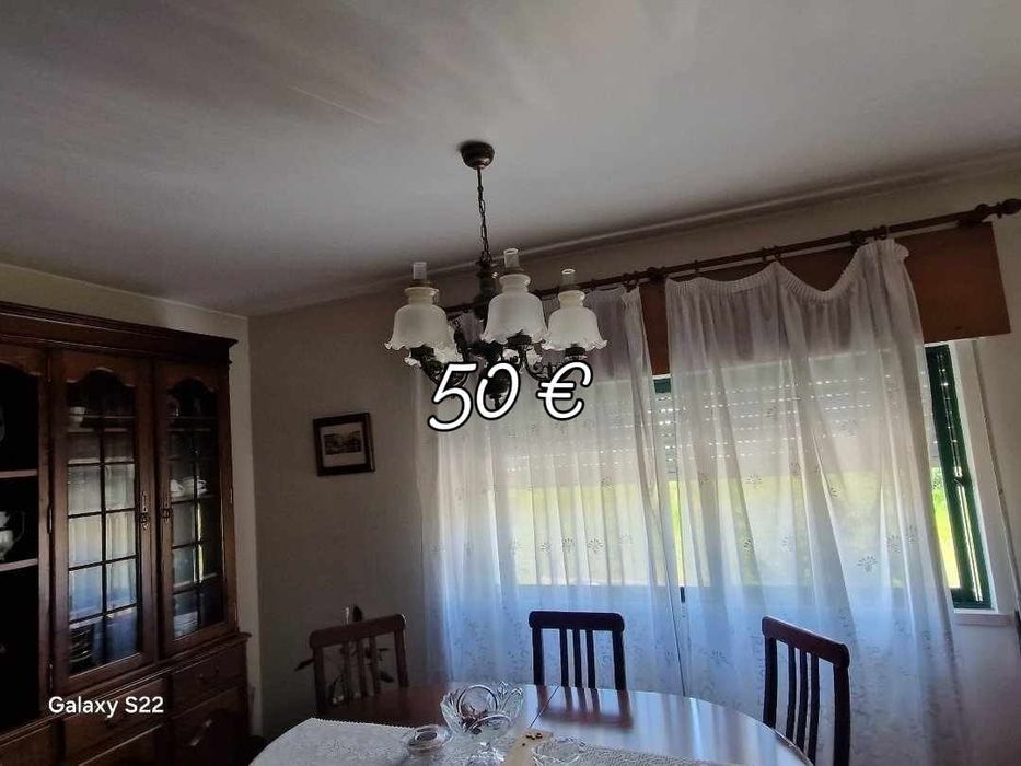 Vendo candeeiro de sala
