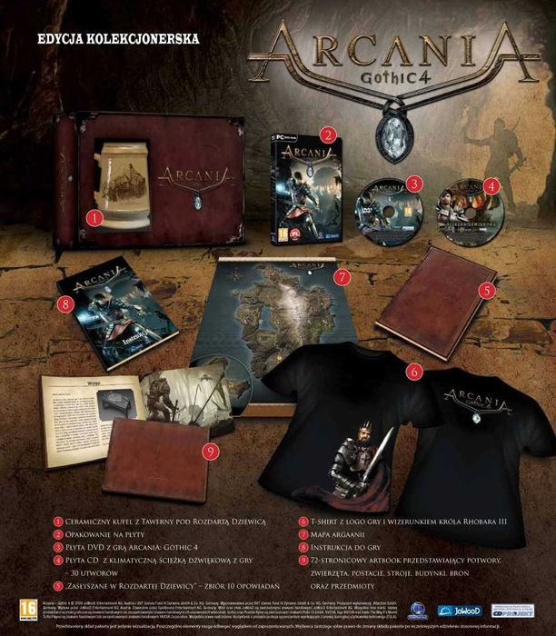 ArcaniA Gothic 4 - Edycja Kolekcjonerska [PC] (POLSKA WERSJA) (2010)