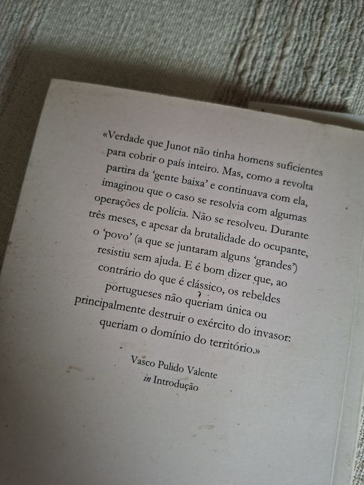 Ir Pró Maneta A Revolta Contra os Franceses de Vasco Pulido Valente