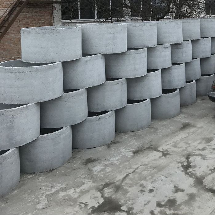 Бетонні кільця армовані КС-17-06 з доставкою та монтажем Київська обл