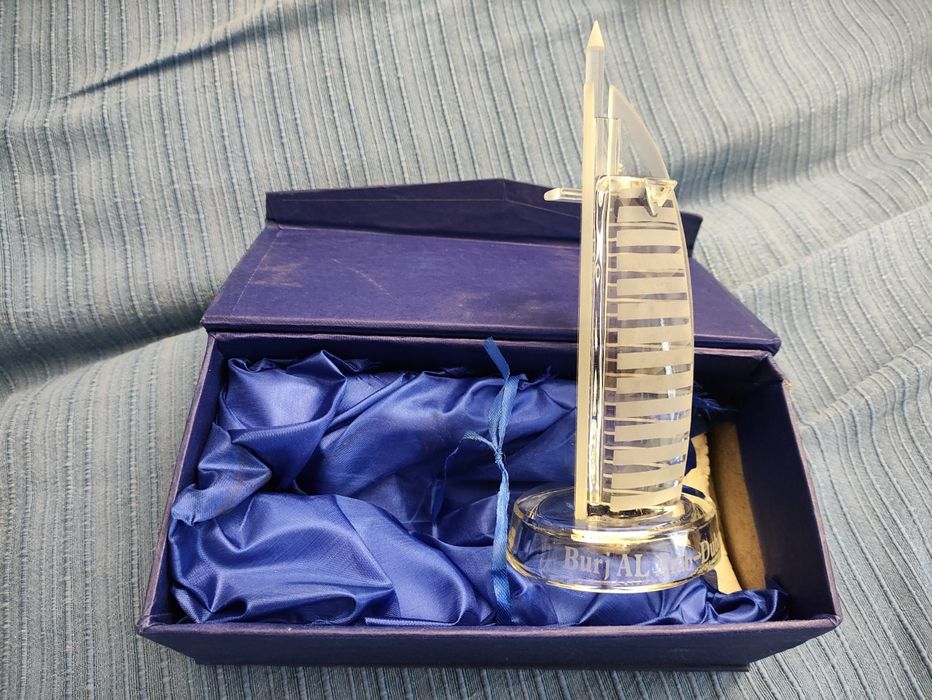 Cristal decorativo colecção – 20 cm, com caixa