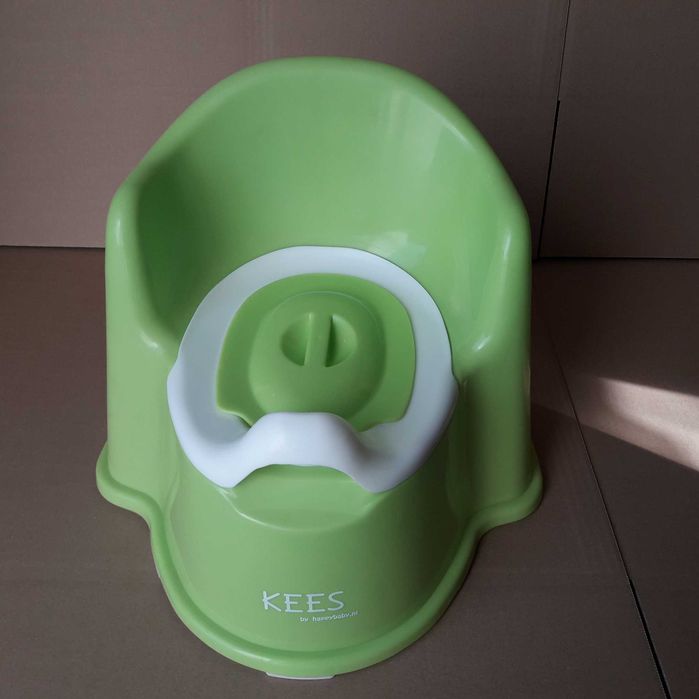 Nocnik KRZESEŁKO dla dzieci z wkładką 2 w1 KEES zielone