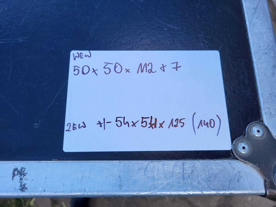 50x50x119 STATYWIARKA na statywy Case skrzynia,  flightcase, kejs