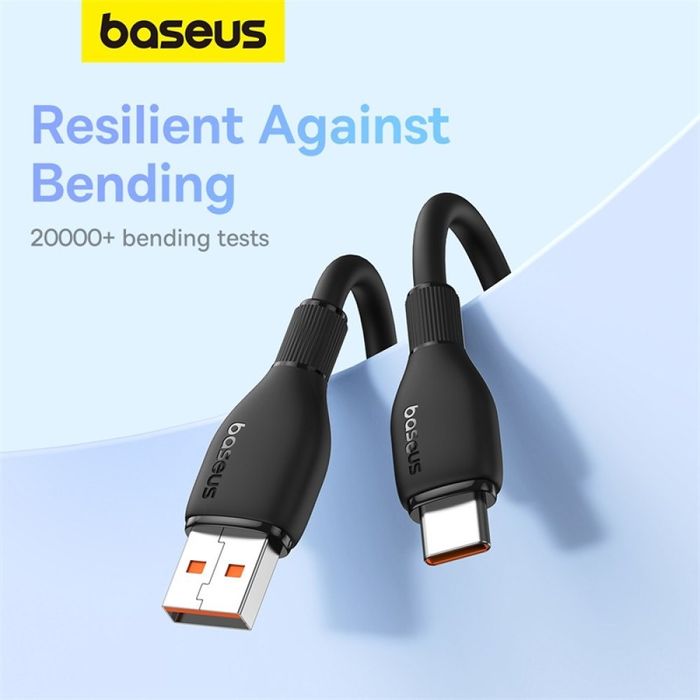 Кабель Baseus з чіпом USB to Type-C 6А / 100W / 1.2М