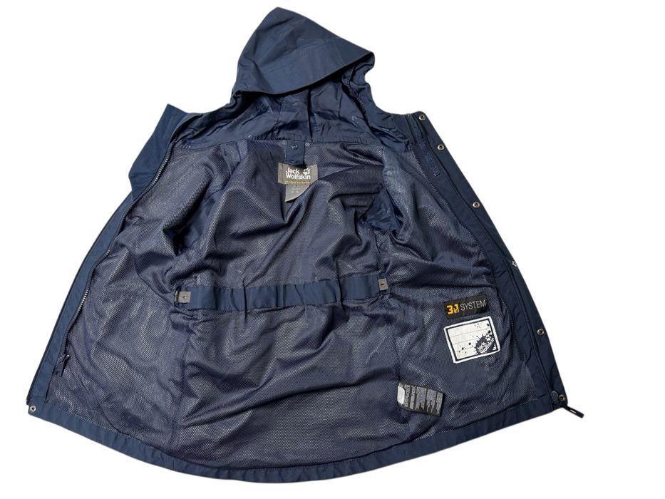 Kurtka 2w1 Jack Wolfskin rozmiar 128   8lat