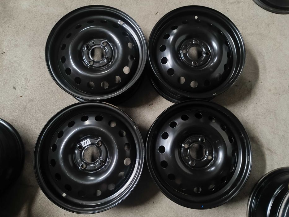 Felgi stalowe Nissan Micra Gen III IV 5,5Jx15, 4x100 et50 Komplet FS57