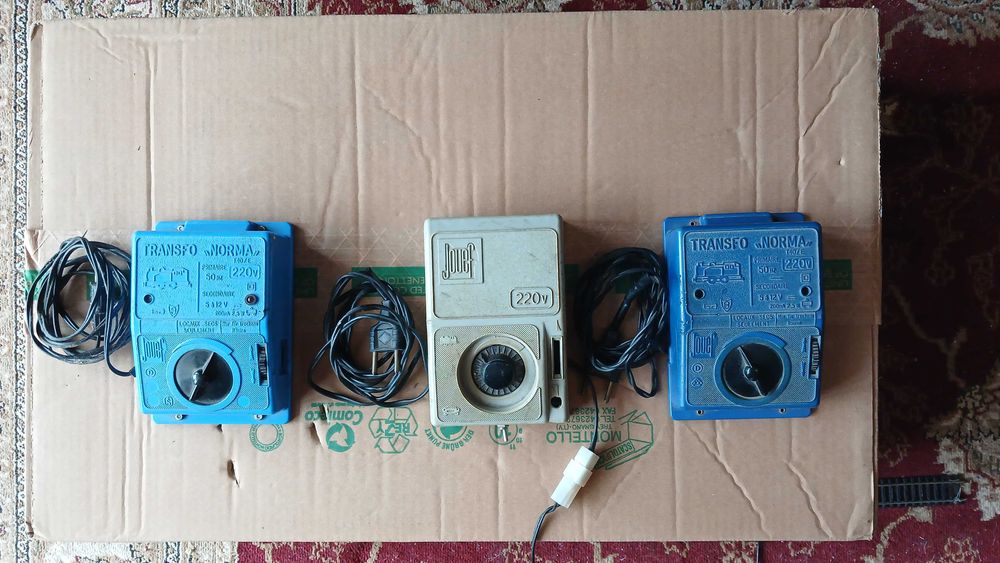 Modelismo ferroviário - conjunto de Transformadores Jouef