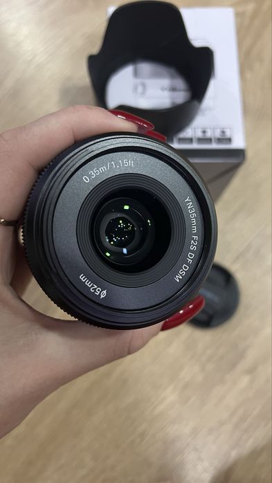 Об'єктив Yongnuo YnLens YN35mm F2S DF DSM (для Sony E/FE — mount- автофокусний)