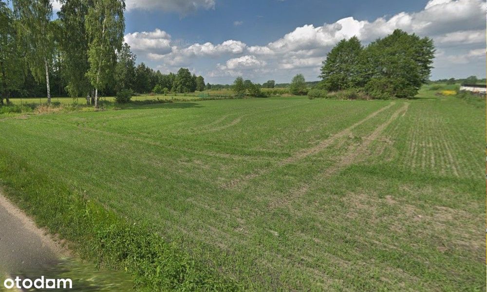 Działka budowlana 3000 m² MPZP, możliwość podziału na 3 działki, media