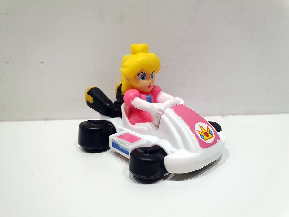 Super Mario Bros Princess Peach Kart figurka pojazd McDonald’s