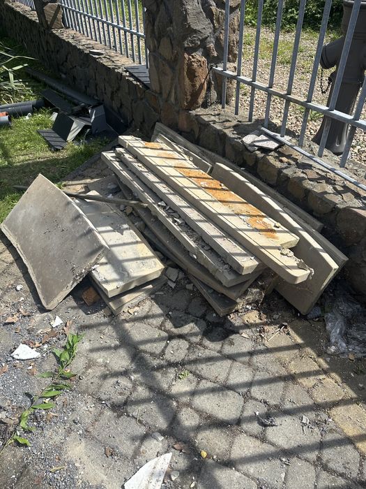 Parapety z piaskowca różne rozmiary