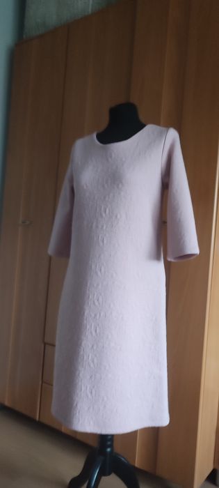 Sukienka pudrowy róż, rozmiar M