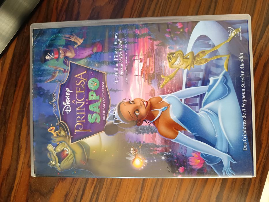 DVD Disney a princesa e o sapo