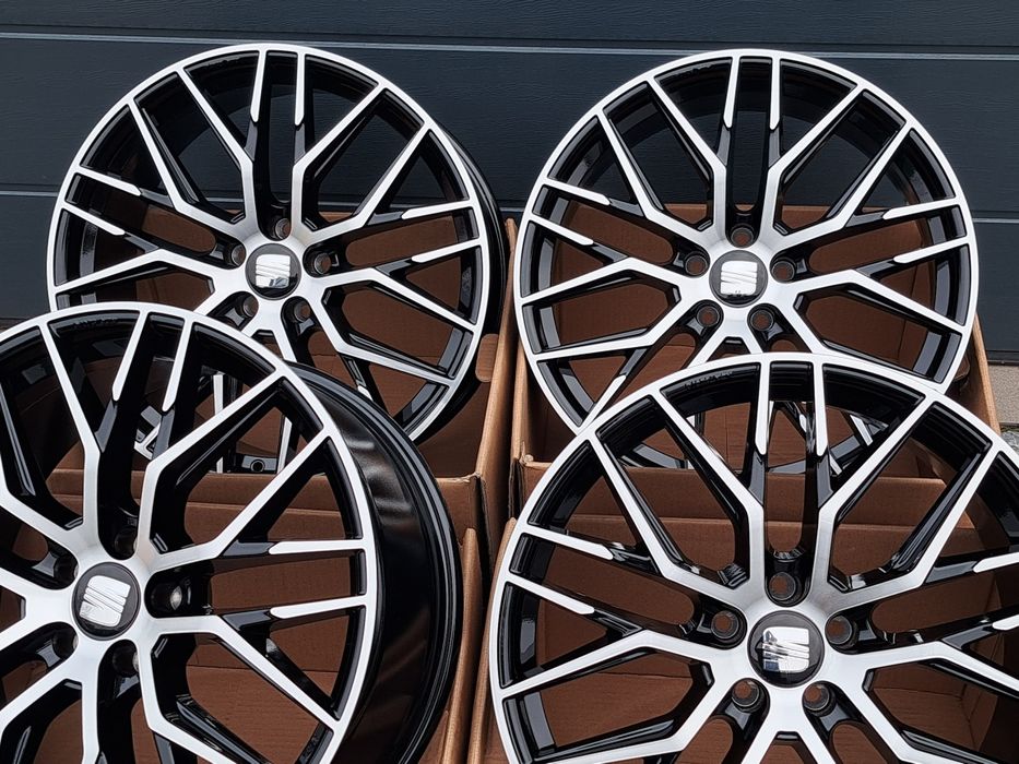 Alufelgi NOWE SKODA 19 5x112 Karoq Octavia Yeti Kodiaq Superb CNC RS4