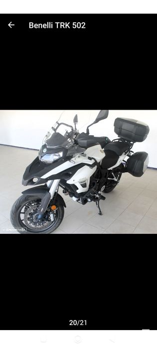 Benelli trk  502 impecável