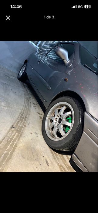 Troco Clio 1.9 D por carro 5 lugares