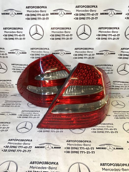 Мерседес e-class w211 стопи задні лед авангард