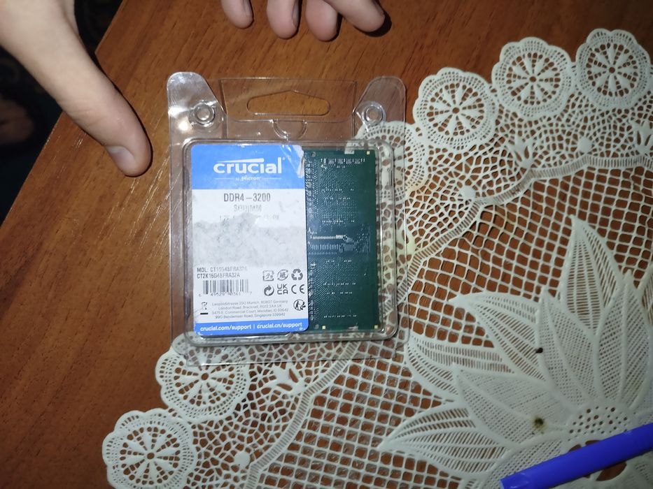 продам рабочие ОЗУ Apacer DDR4 2400 CL17 SODIMM.