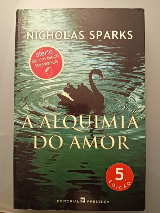 A Alquimia do Amor	de Nicholas Sparks	Novo!