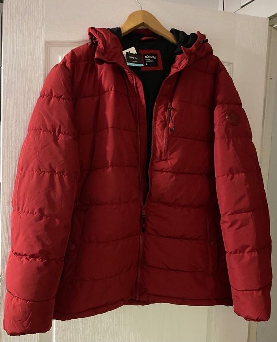 Куртка чоловіча з капюшоном, розмір L, осінь. Нова.