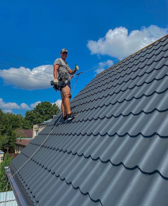 Кровельные работы.Кровля под ключ.Мансарда.Утепление и ремонт кровли.