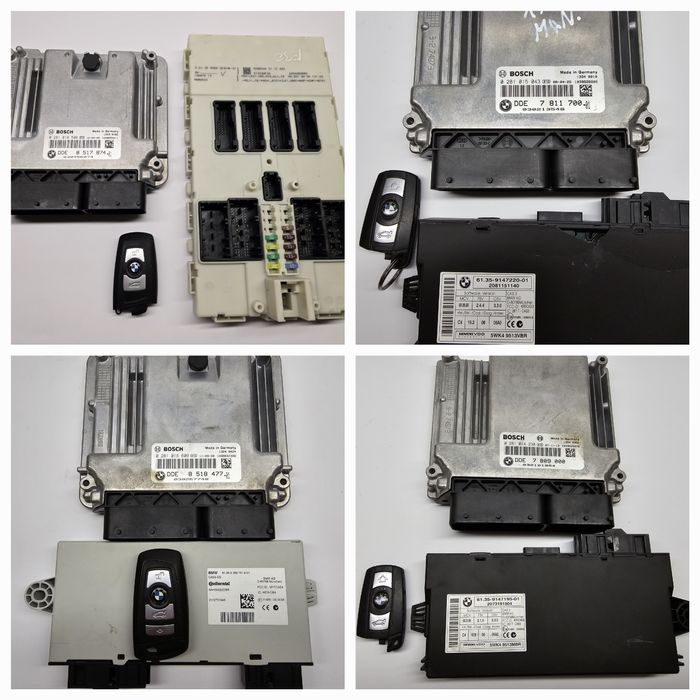 Комплеки блоків BMW CAS4 FEM CAS3 DDE + ключ